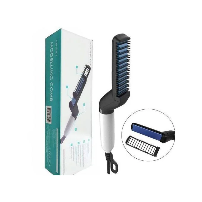 مكواة تصفيف اللحية – جهاز عملي لترتيب الذقن وتنعيمها بسهولة