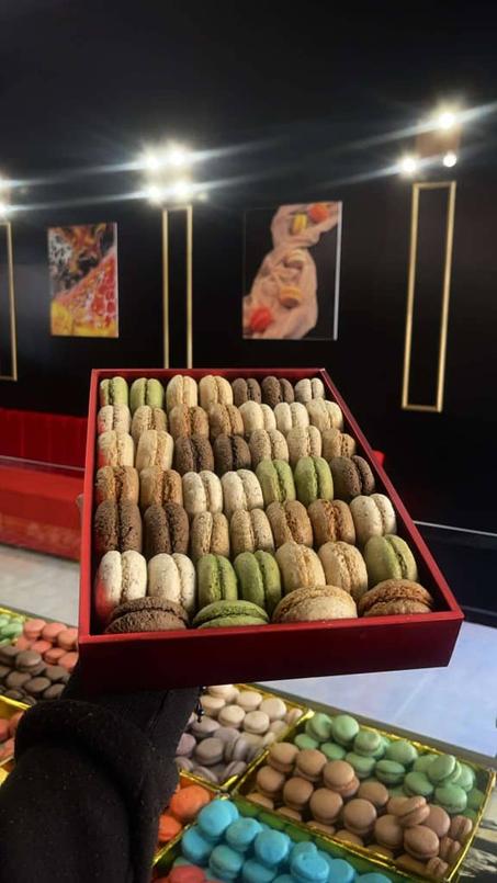 ماكرون بالمكسرات الفاخرة