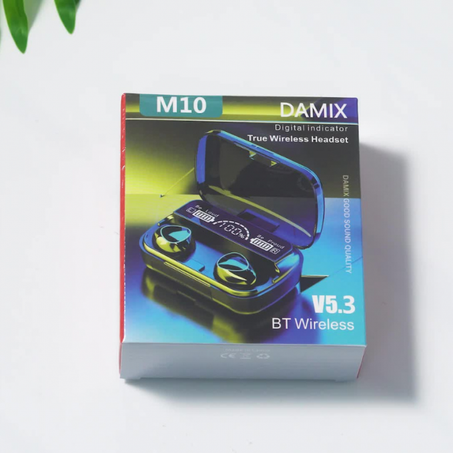 Écouteurs sans fil Bluetooth M10 TWS 9D stéréo oreillettes