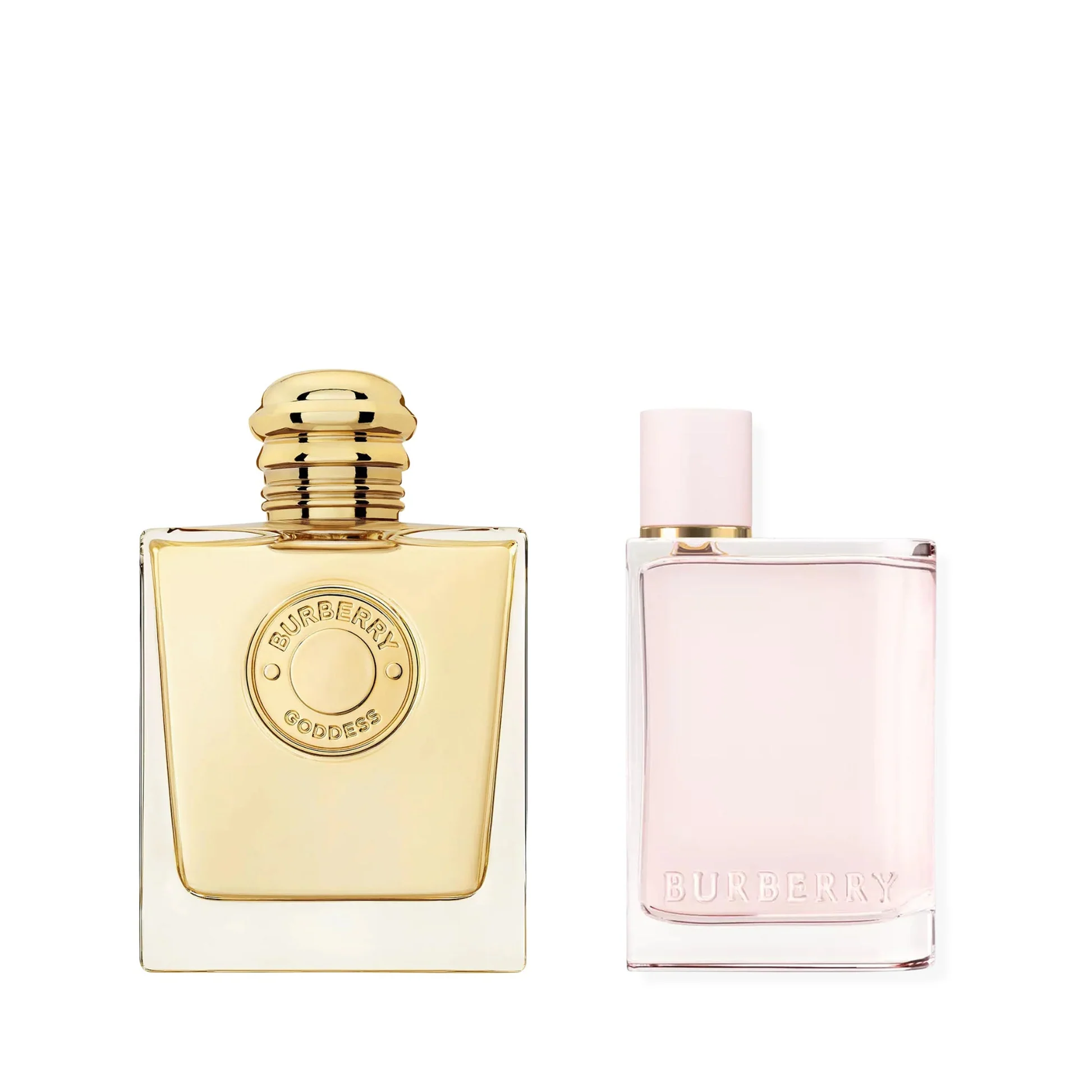 10 ml burberry goddess +  10 ml burberry her edp
