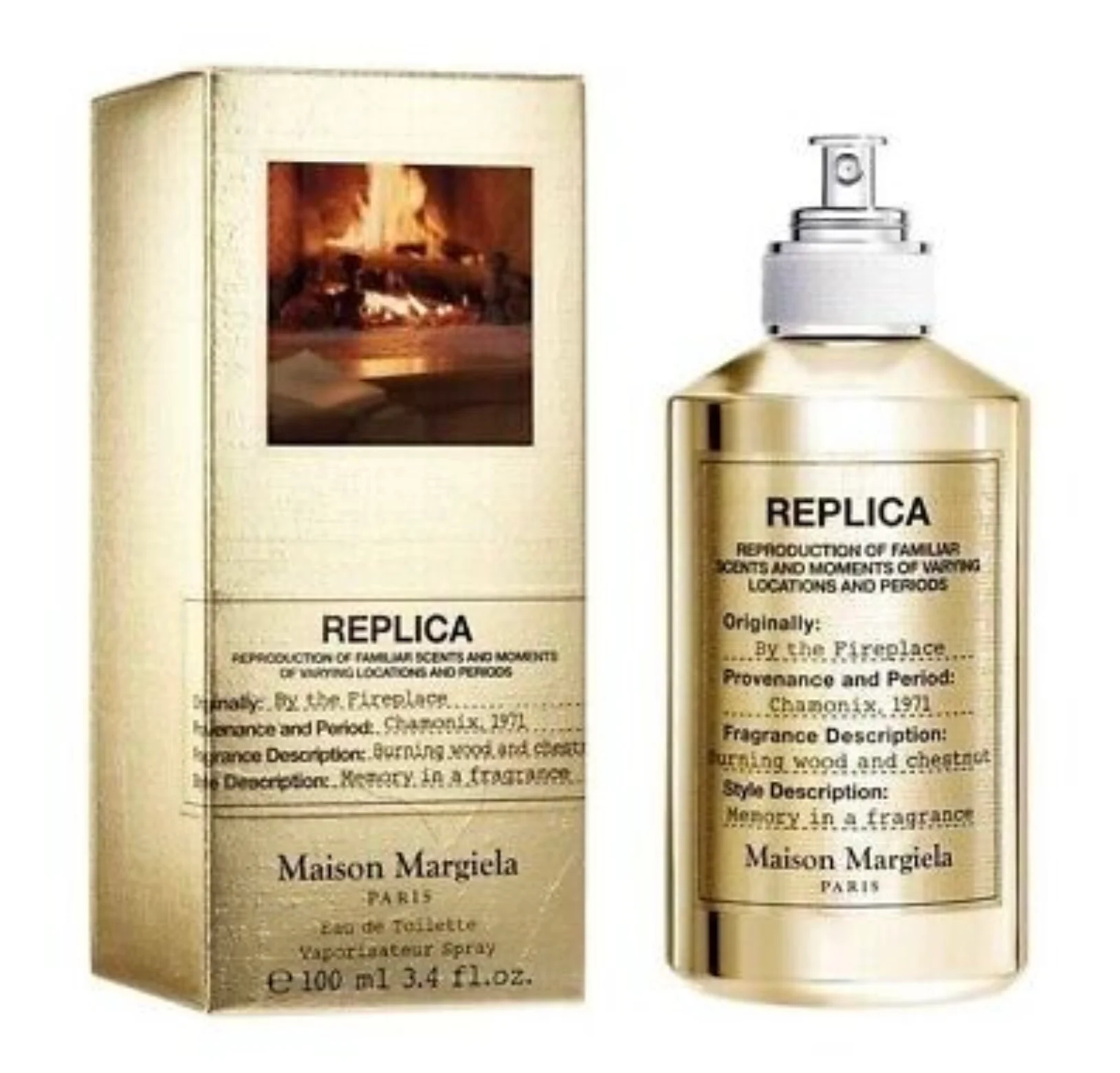 replica by the fireplace maison margiela