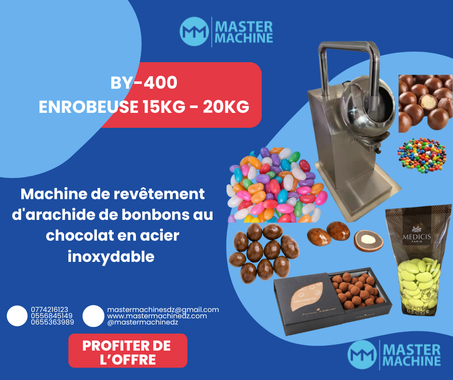 BY-400 ENROBEUSE 15KG - 20KG
