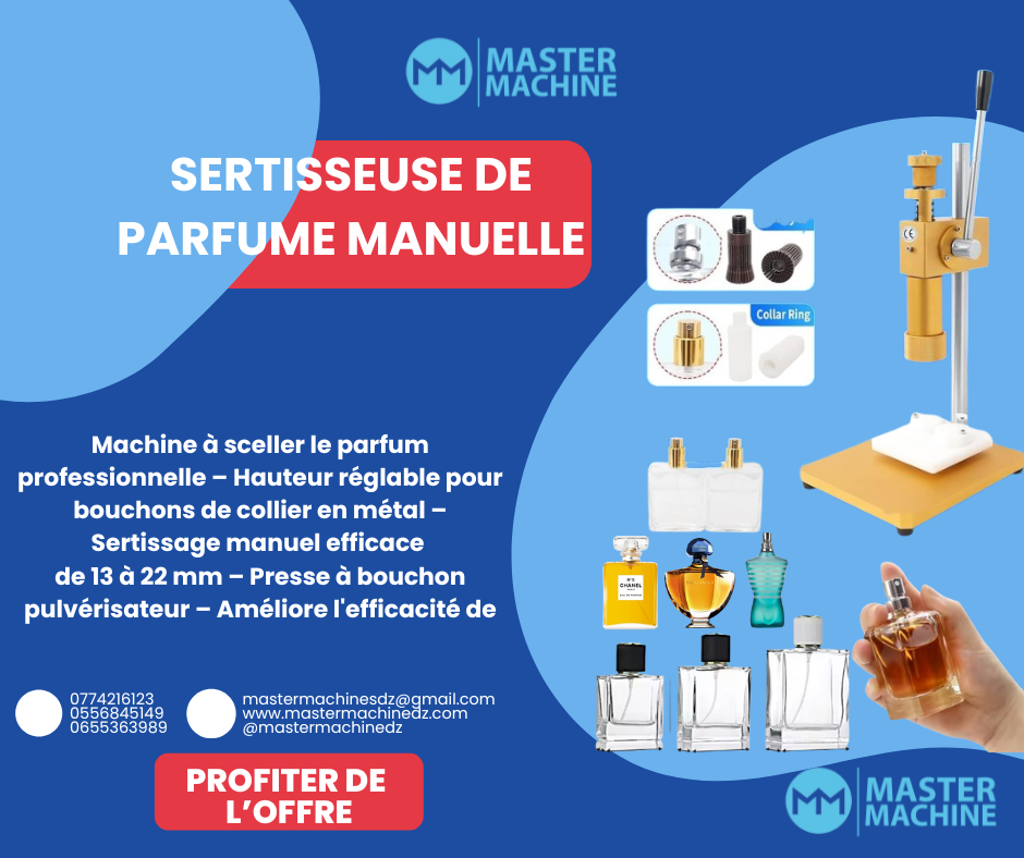 SERTISSEUSE DE PARFUME MANUELLE