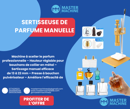 SERTISSEUSE DE PARFUME MANUELLE