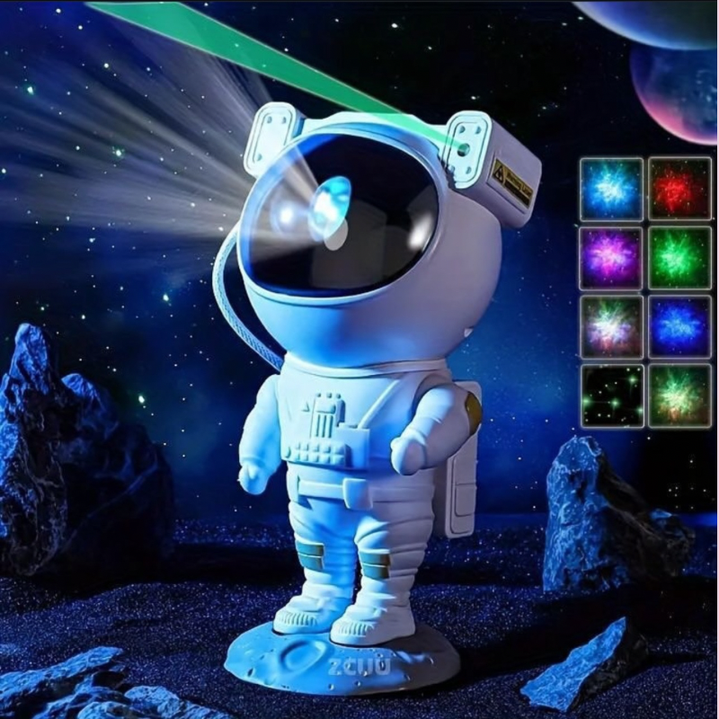 Astronaut Sign Light Galaxy Projector