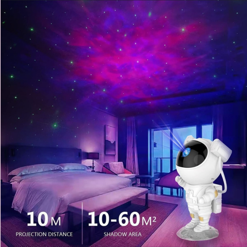 Astronaut Sign Light Galaxy Projector