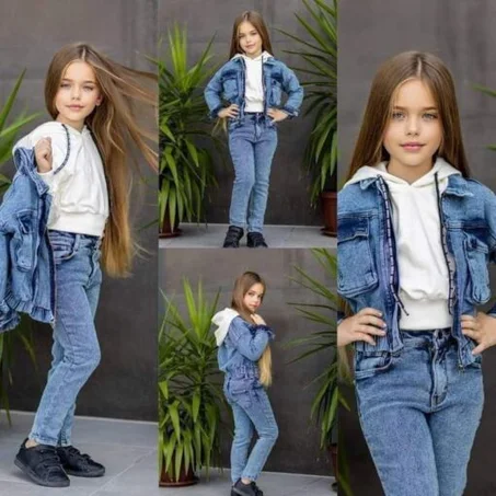 Ensemble en jean pour enfants