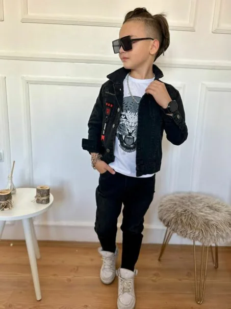 Ensemble en jean pour garçons