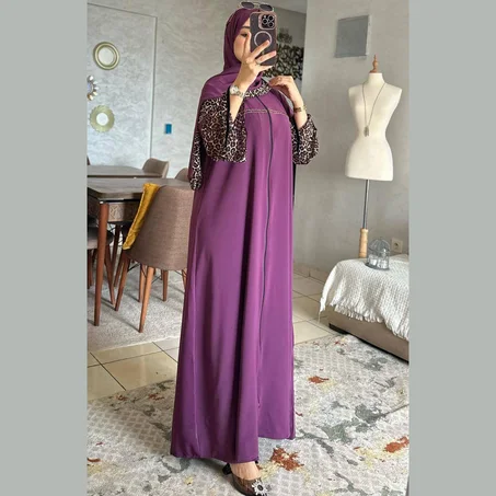 عــبــايــة النــمــر بـالـشــال – أناقة لا مثيل لها