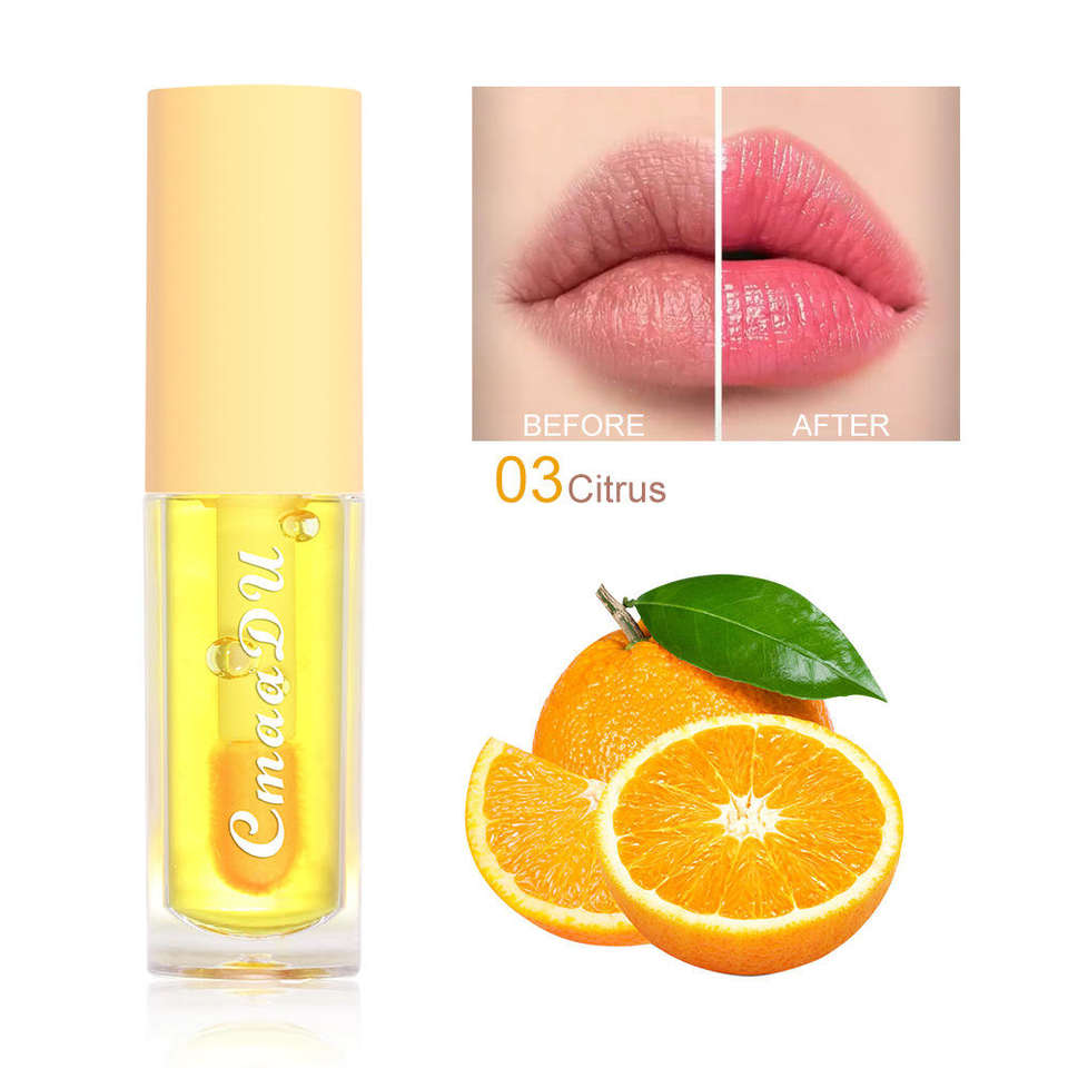 Natural Nourishing Lip Balm with Orange Flavor