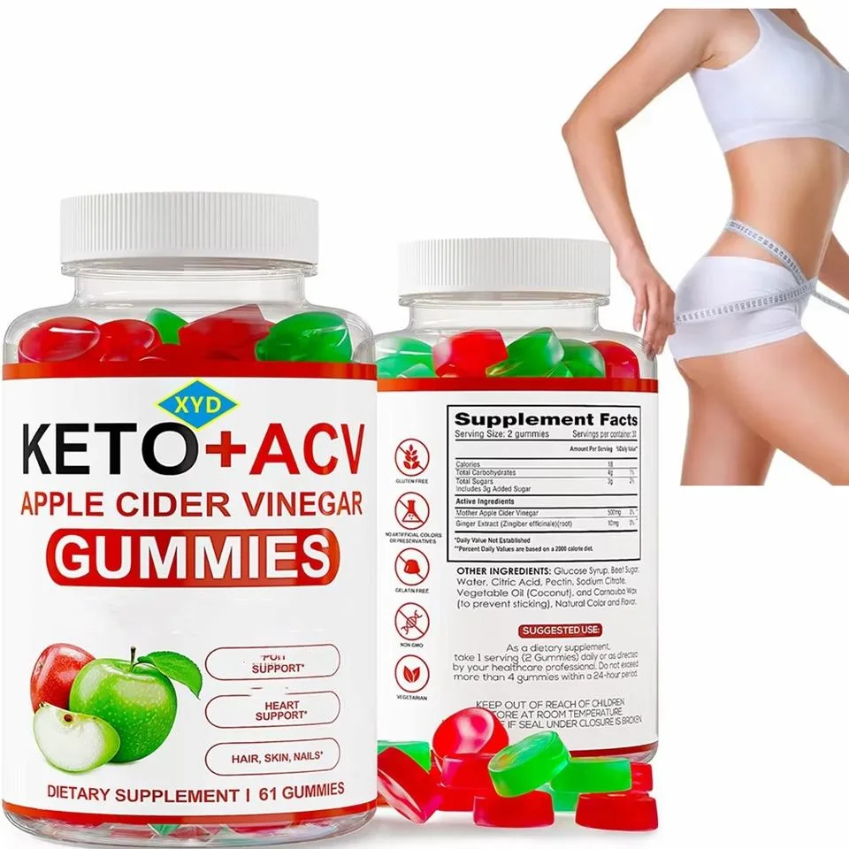 Keto + ACV Gummies (علكات كيتو مع خل التفاح)