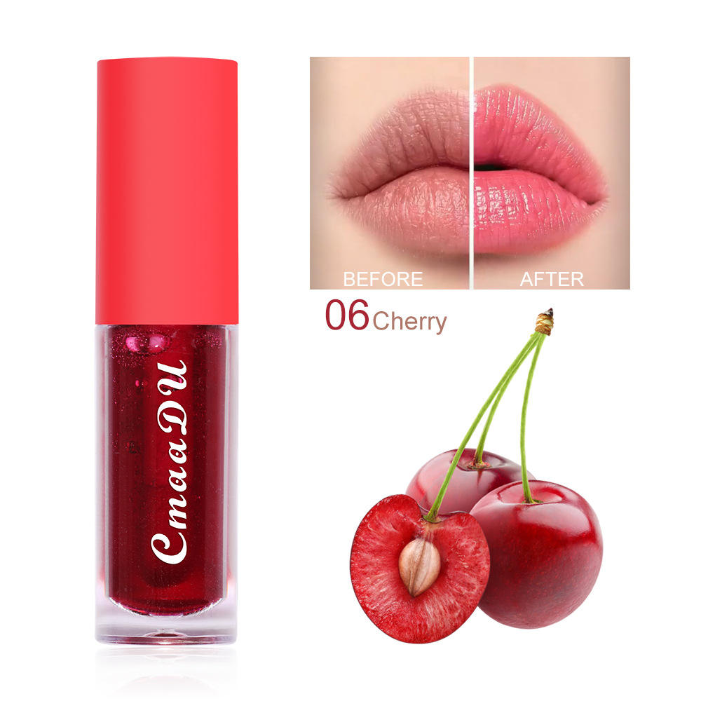 Natural Nourishing Lip Balm with Red Berry Flavor