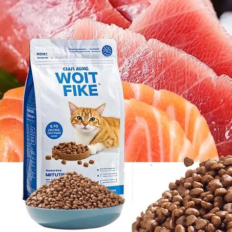 سلمون وتونة طبيعية… دلع قطوتك بأكل الملوك