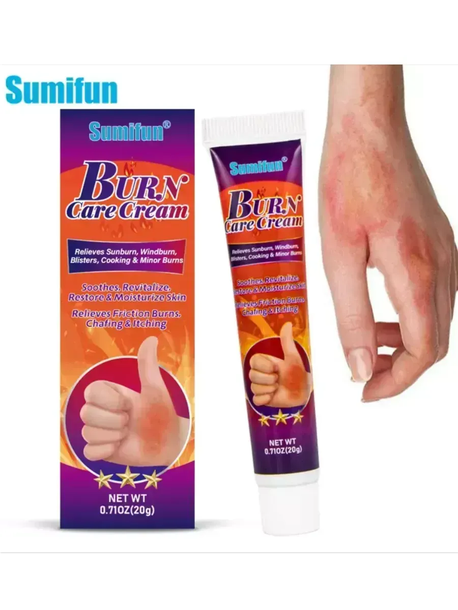 كريم Sumifun لعلاج الحروق والجروح – إصلاح الجلد ومنع الالتهابات (20غ)
