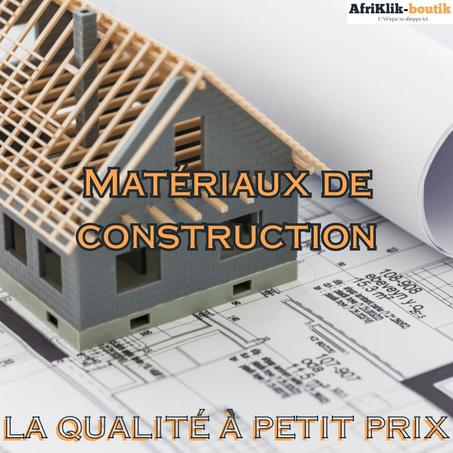 Matériaux de construction
