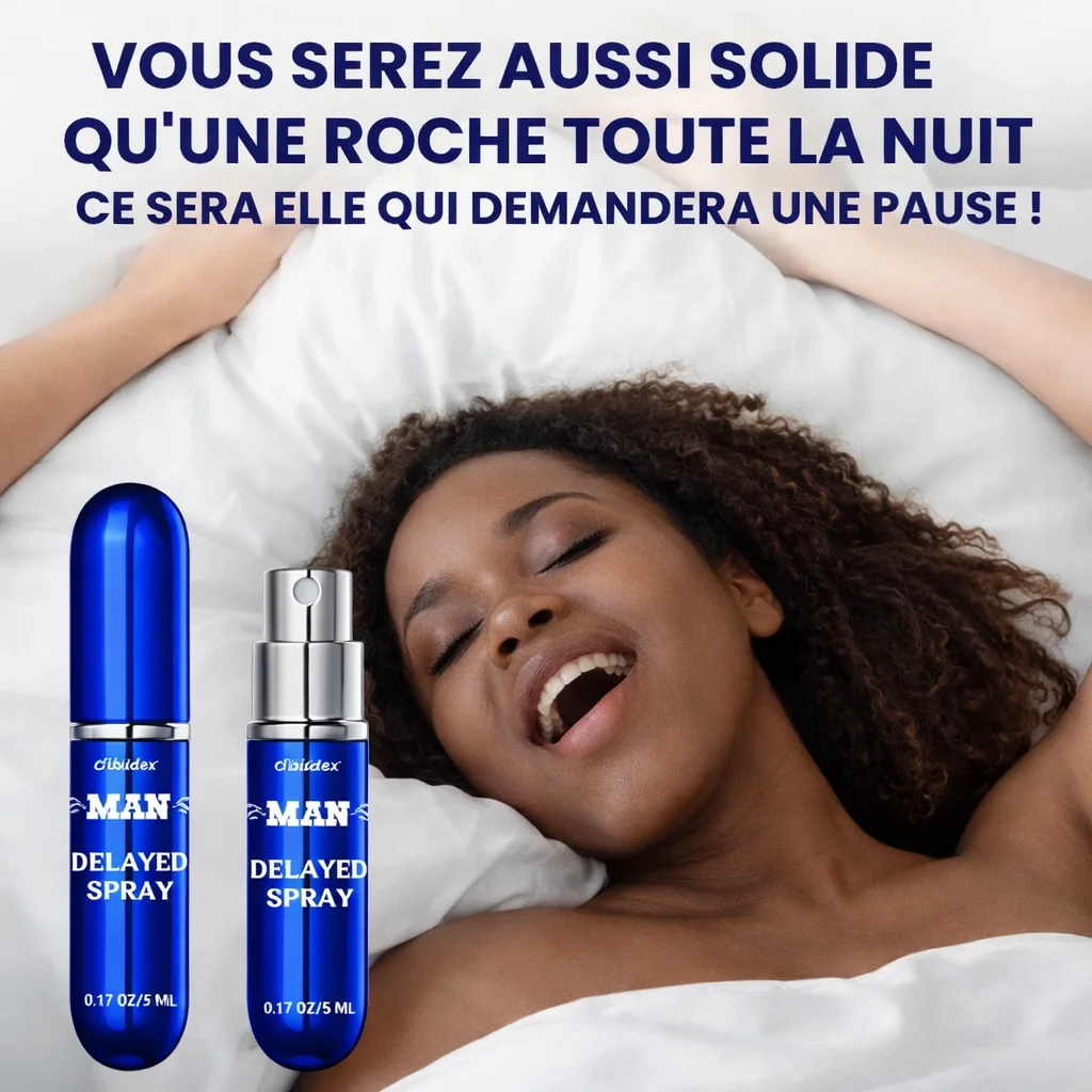 REPRENDS LE CONTRÔLE DÈS CE SOIR AVEC LE SPRAY MAN'S