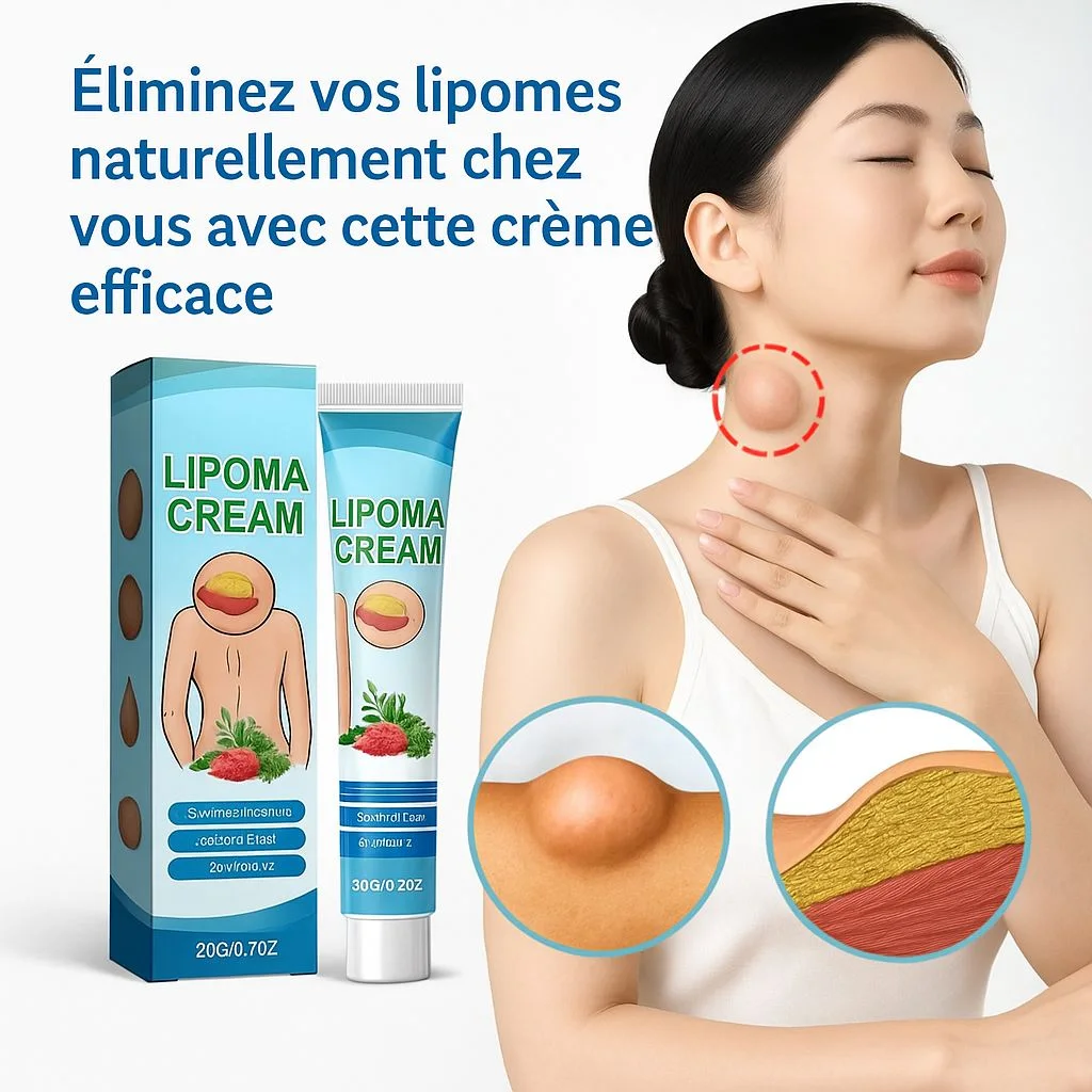 🌿💧Éliminez vos lipomes naturellement chez vous avec cette crème efficace 🧴✅