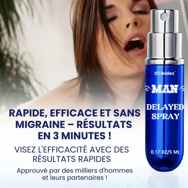 Tu finis trop vite au lit ? Découvre la solution avec le Spray Man’s !