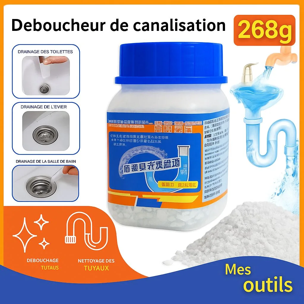 ✨ DÉBOUCHEUR PROFESSIONNEL POUR WC & LAVABOS 🚽🛁 ✨