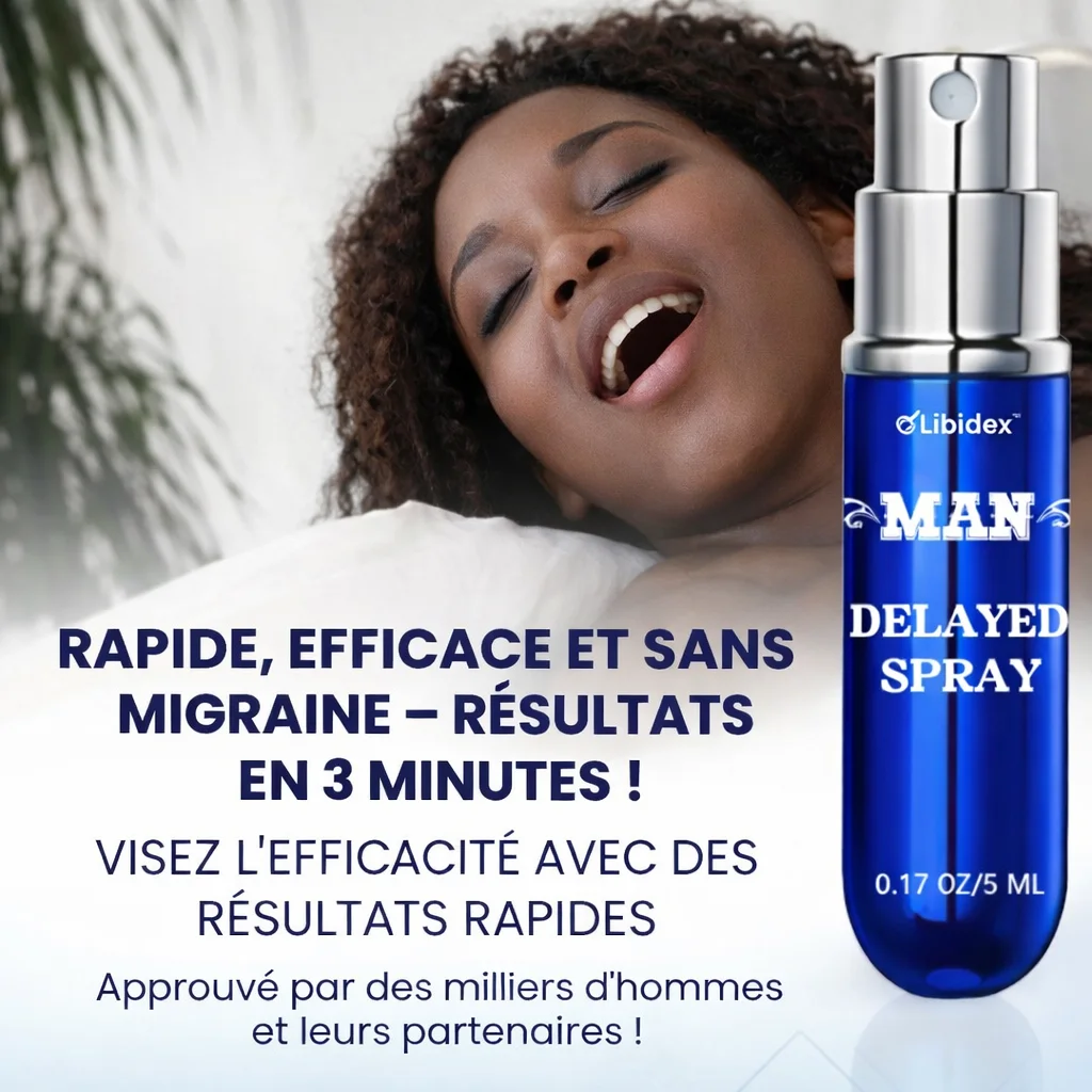 REPRENDS LE CONTRÔLE DÈS CE SOIR AVEC LE SPRAY MAN'S