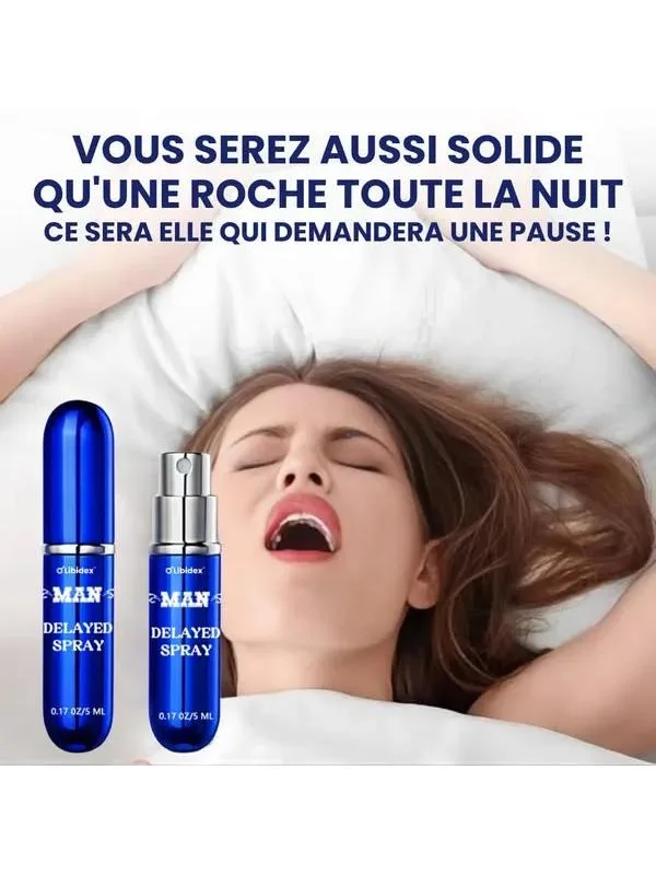 Tu finis trop vite au lit ? Découvre la solution avec le Spray Man’s !