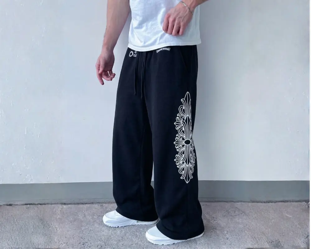 Chrome Pack: Black Baggy Horseshoes + Black Baggy Joggers