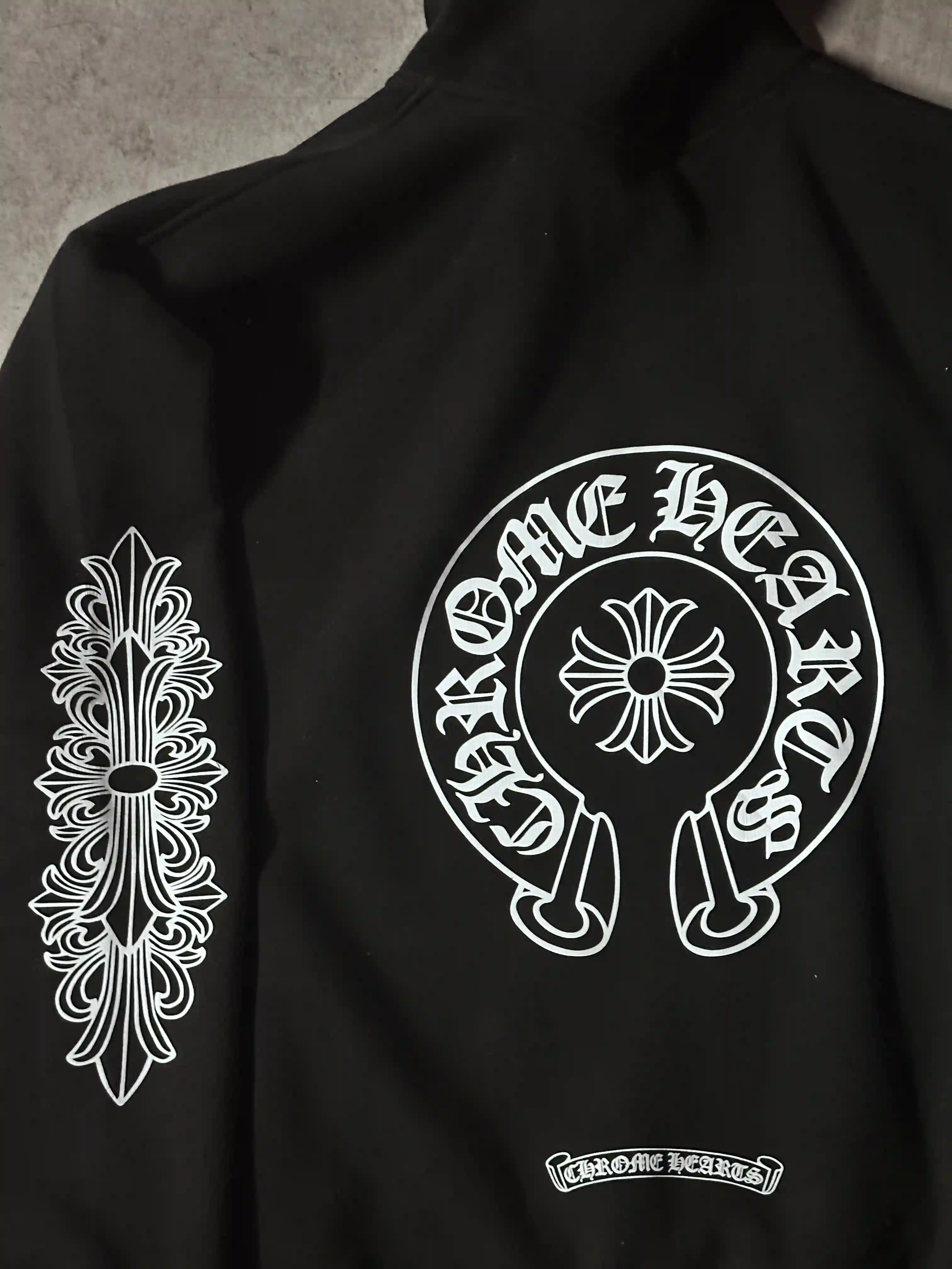 Chrome Hearts Cross Hoodie Oversized Edition
