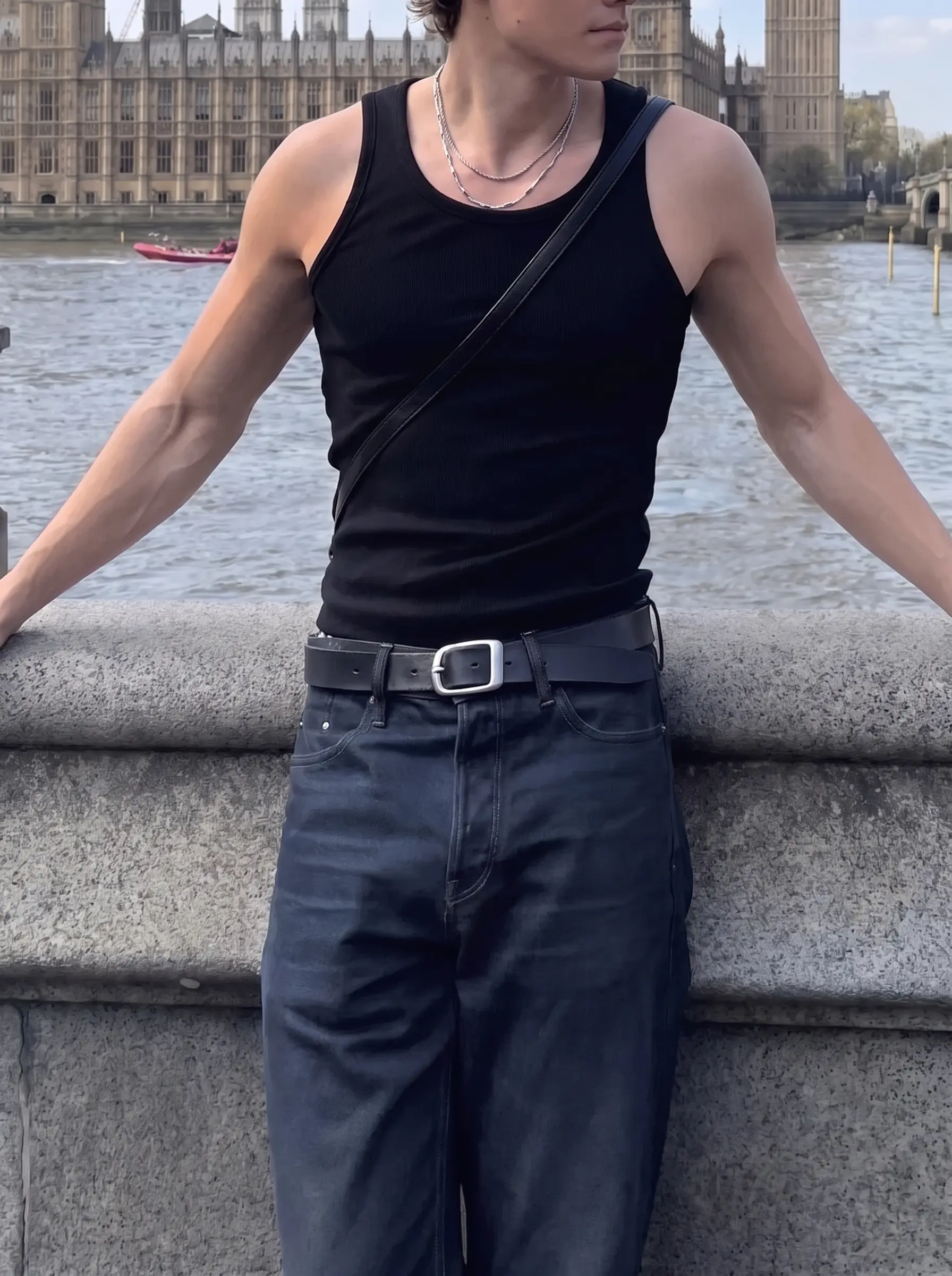 PACK : Chrome Baggy Shorts + Tank Top