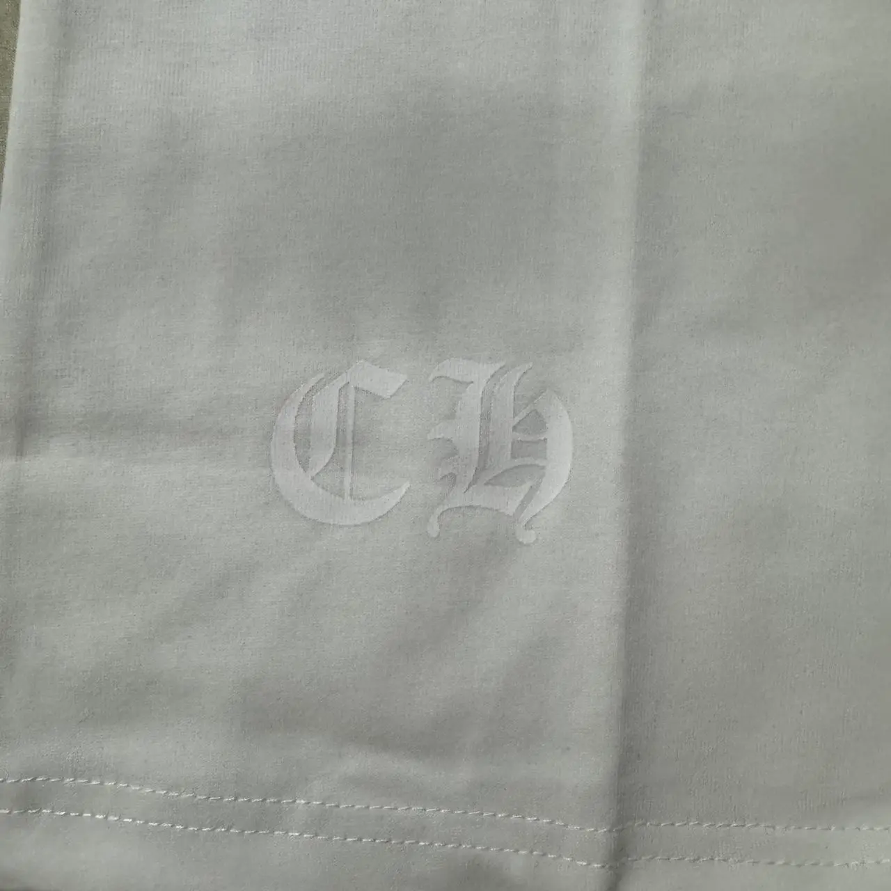 Chrome White Long Sleeve + beanie