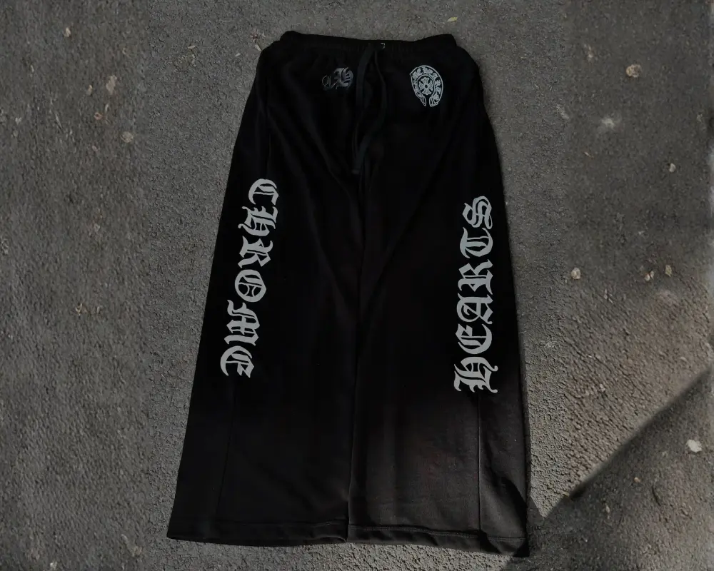 Chrome Pack: Tshirt Noire + Black Baggy Horseshoes