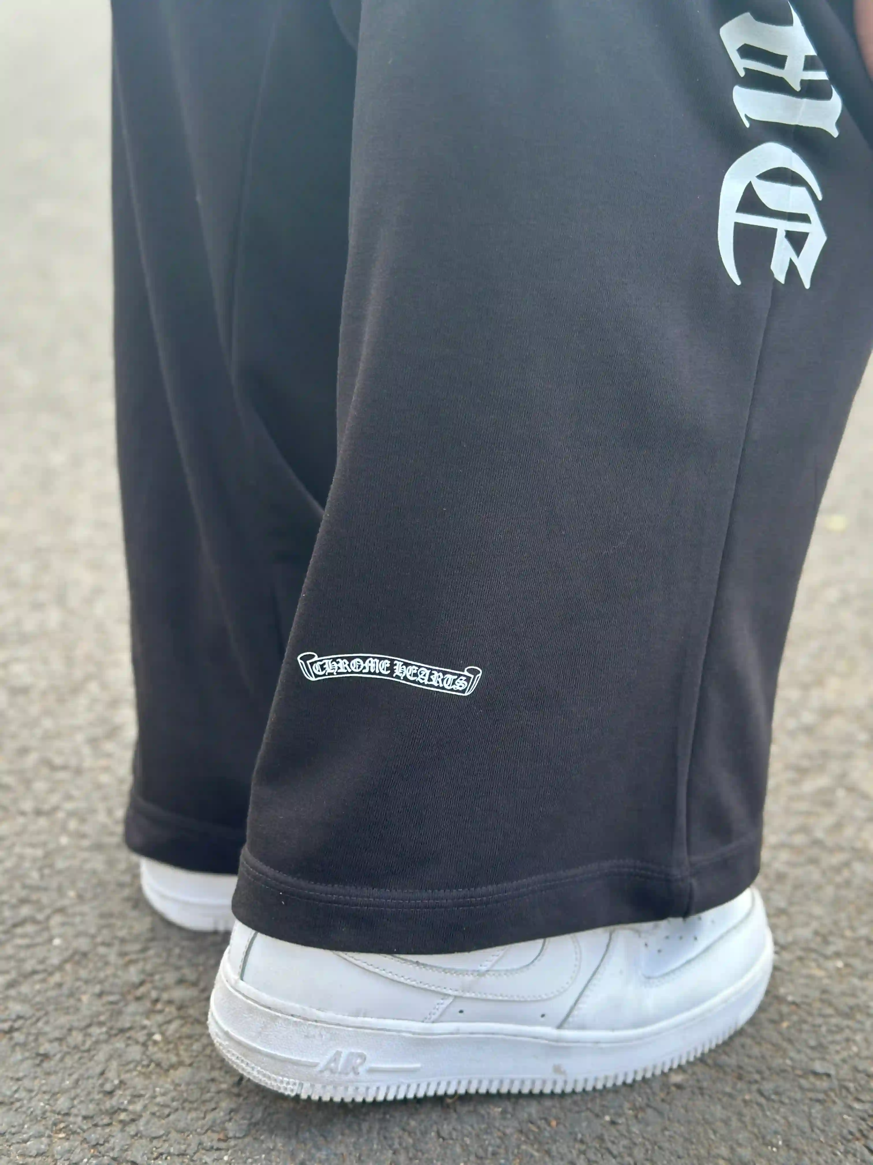 Chrome Pack: Black Baggy Horseshoe + Beanie