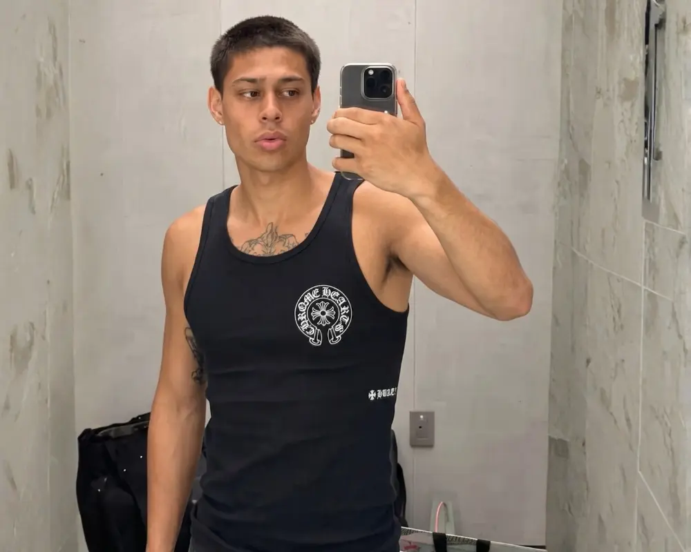 Chrome Hearts Ribbed Tank Top