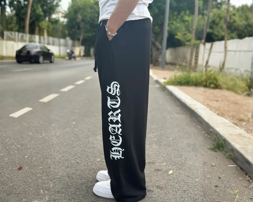 Chrome Pack: Tshirt Noire + Black Baggy Horseshoes