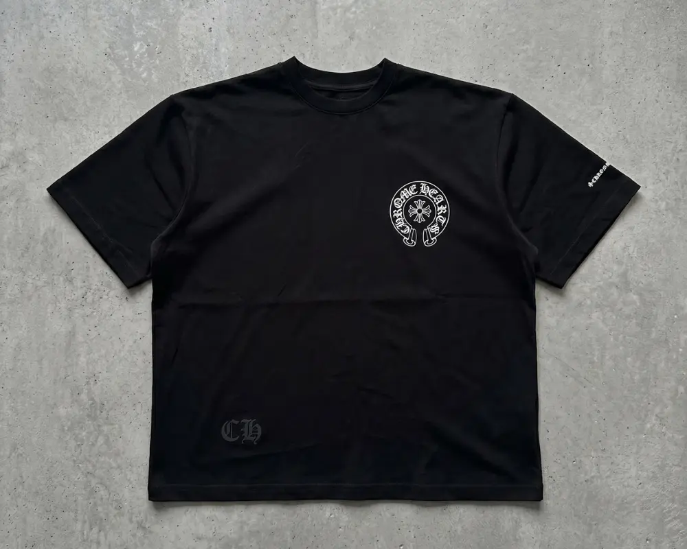 PACK : Chrome Baggy Shorts + T-shirt Noire + Bonnet