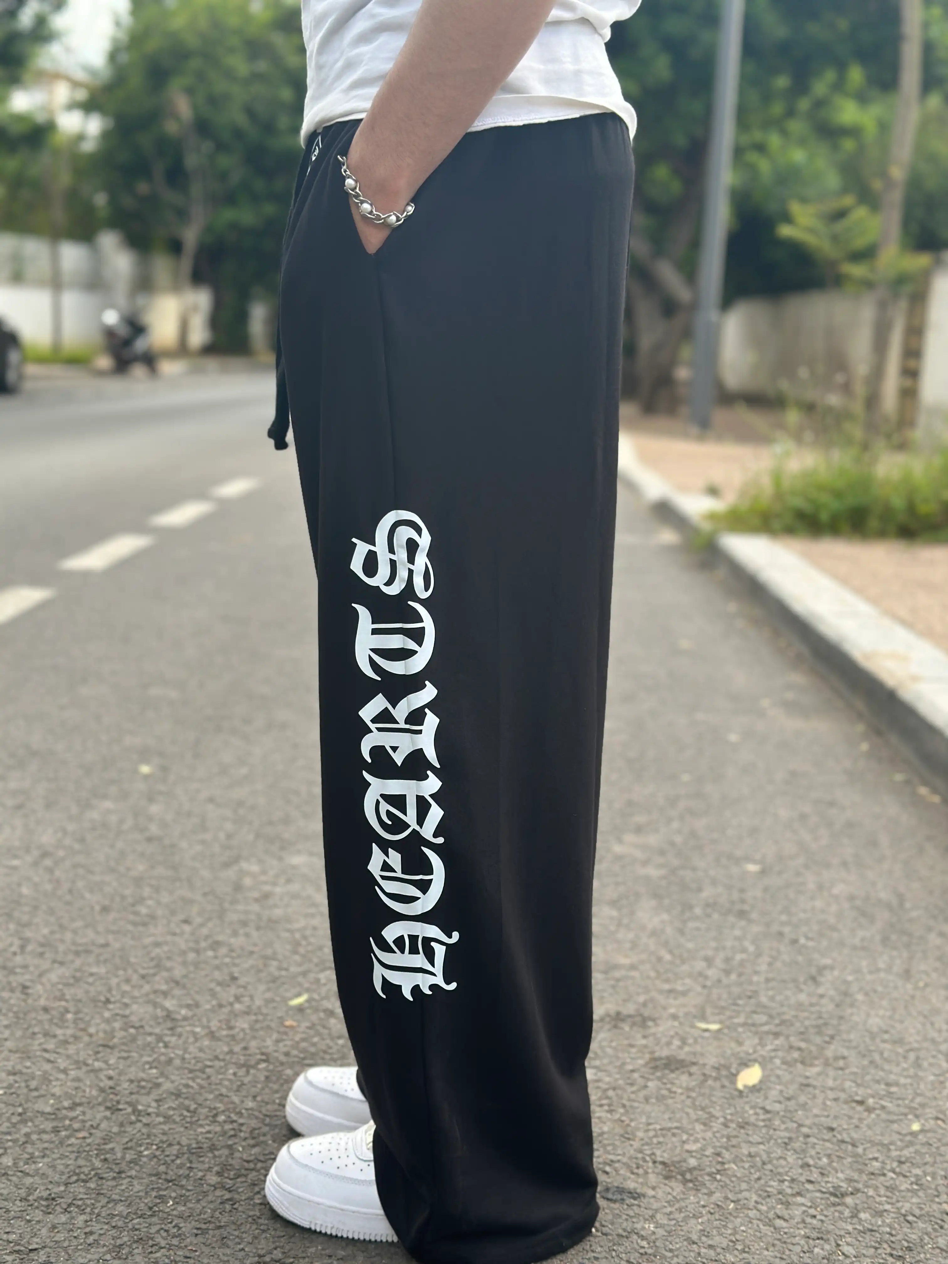Chrome Pack: Black Baggy Horseshoe + Beanie
