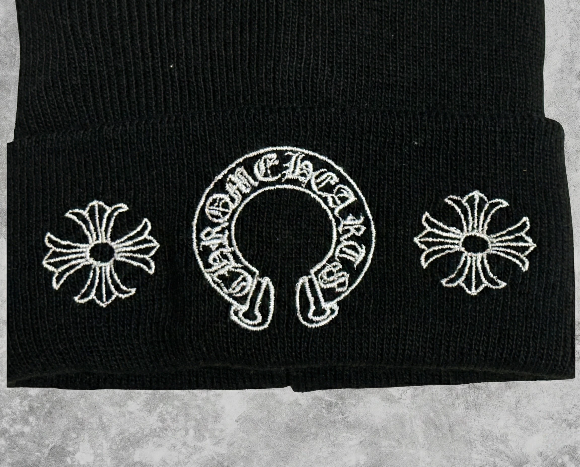 Chrome Pack: Black Baggy Joggers + Beanie