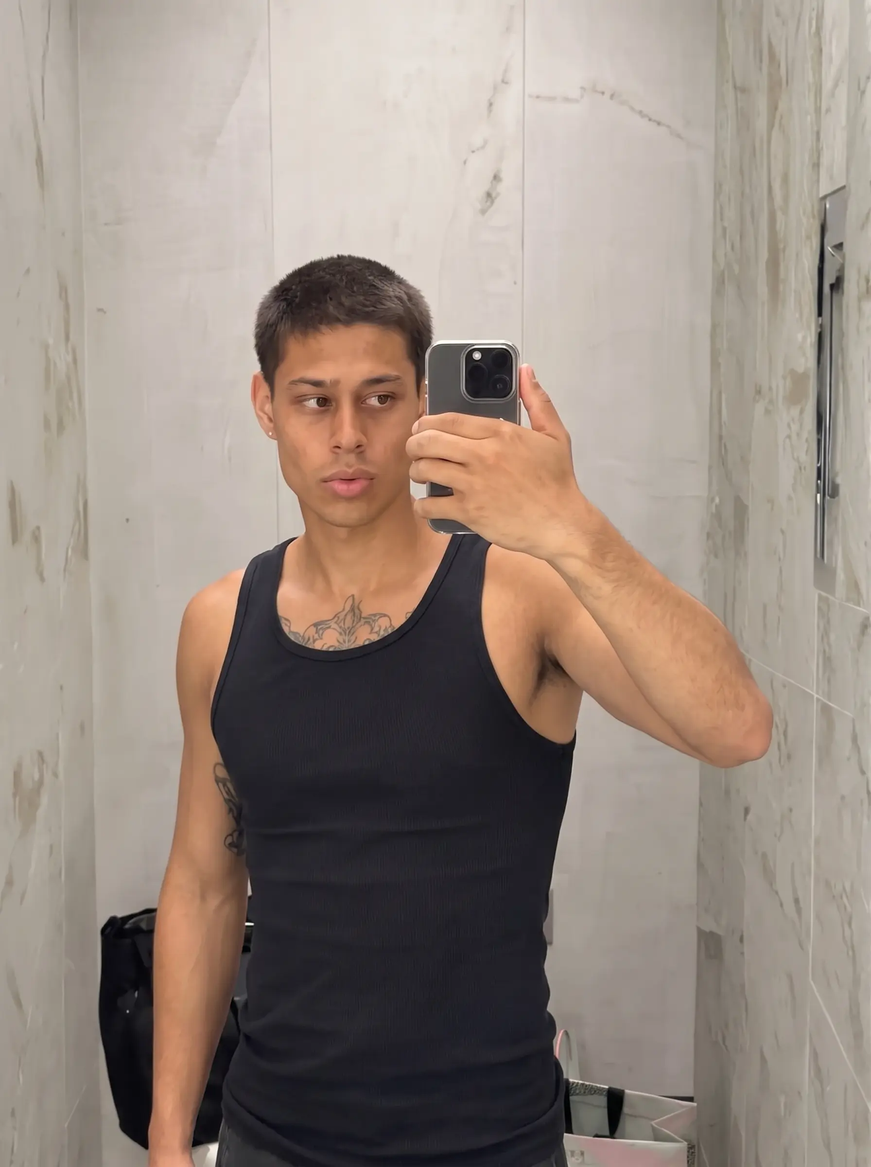 PACK : Chrome Baggy Shorts + Tank Top