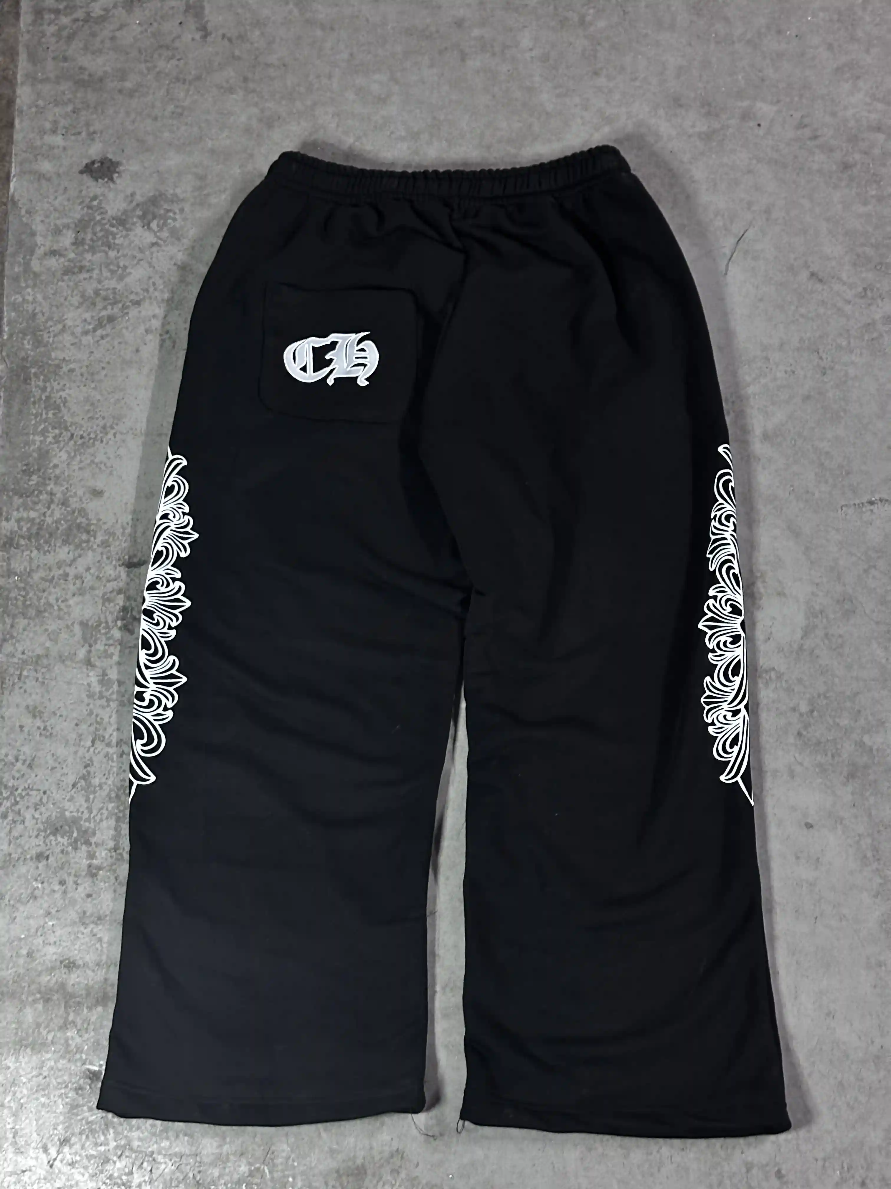 Chrome Pack: Black Baggy Horseshoes + Black Baggy Joggers