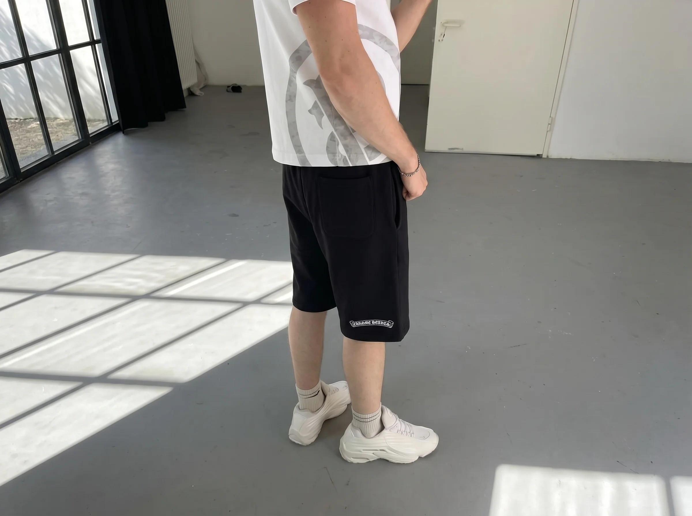 PACK : Chrome Baggy Shorts + T-Shirt Noire