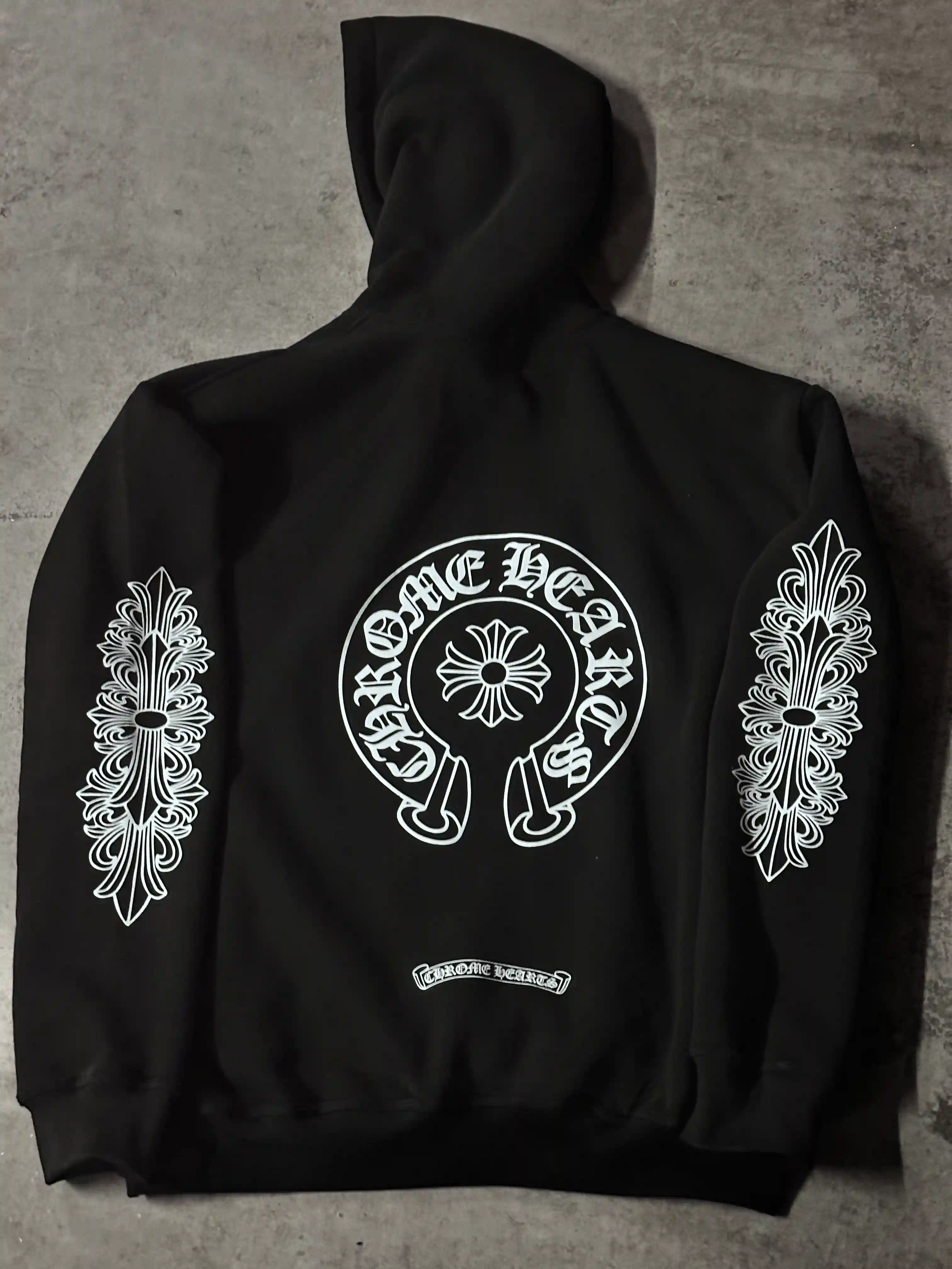 Chrome Hearts Cross Hoodie Oversized Edition