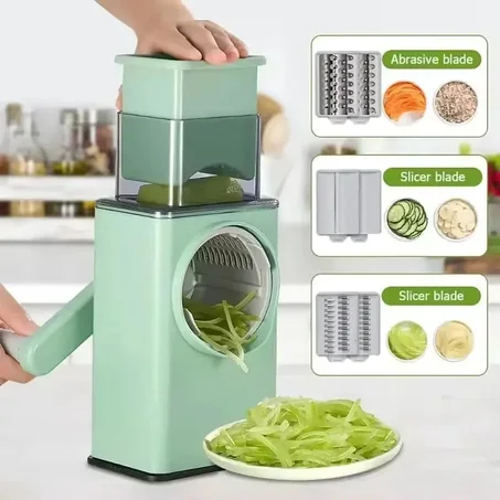 قطاعة خضروات يدوية متعددة الوظائف 4 في1