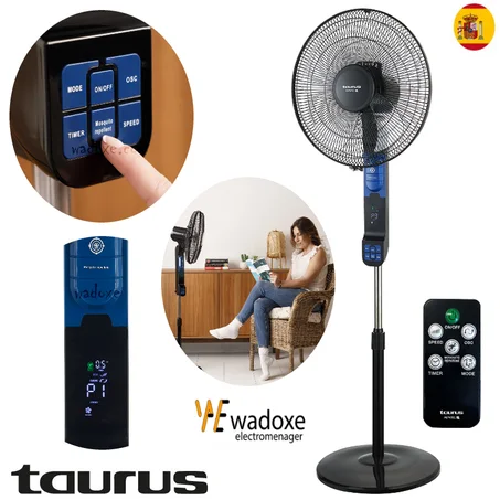 مروحة كهربائية مع تصميم مريح لهواء نقي+ وظيفة طارد البعوض -  TAURUS