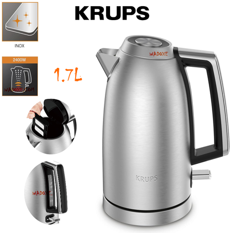 غلاية كهربائية من الفولاذ المقاوم للصدأ المصقول الممتاز بتصميم استثنائي في المطبخ  - KRUPS