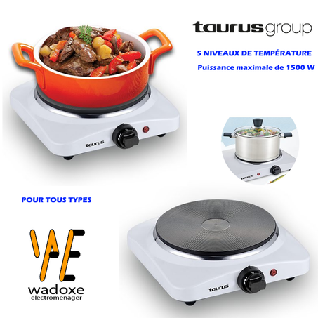 طبق الطهي والتسخين الكهربائي  المزدوج - TAURUS
