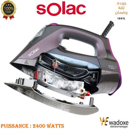 مكواة بخار مدمجة من SOLAC – القوة والراحة في جهاز واحد!