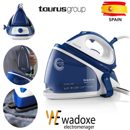 مكواة بُخار للمحترفين من سيراميك تزيل التجاعيد الأكثر تعقيدًا  - TAURUS