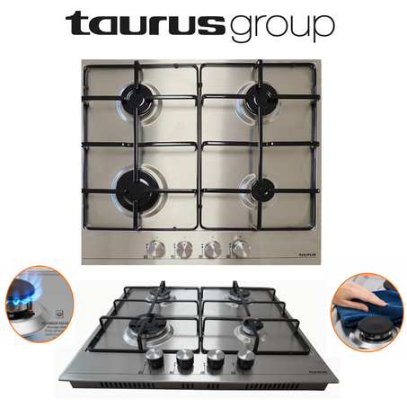 صفيحة غاز مدمجة مع خاصية الحماية عند تسرب الغاز  إنوكس   - TAURUS