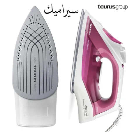 مكواة بُخار للمحترفين من سيراميك 2200 واط - TAURUS