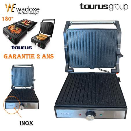 بانيني 2 في 1 سيراميك تفتح 180 درجة لشواء و تحميص  - TAURUS