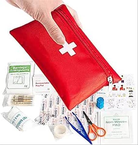 لوازم السلامة والإسعافات الأولية